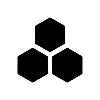 Hücreler vektör düz simge 