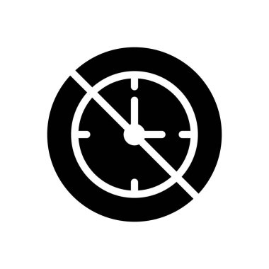 zamanlayıcı vektör düz simgesi 