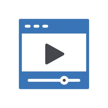 oyuncu vektör renk simgesi 