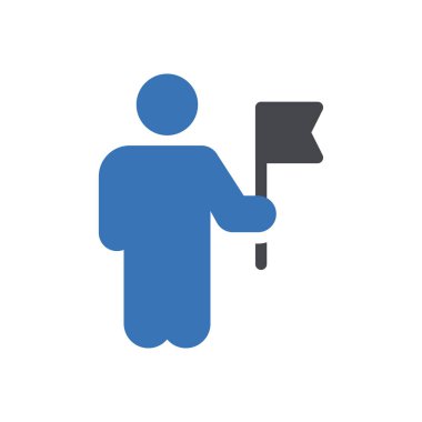 hedef vektör renk simgesi 