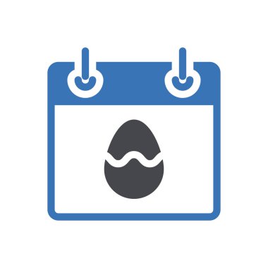 takvim vektörü renk simgesi