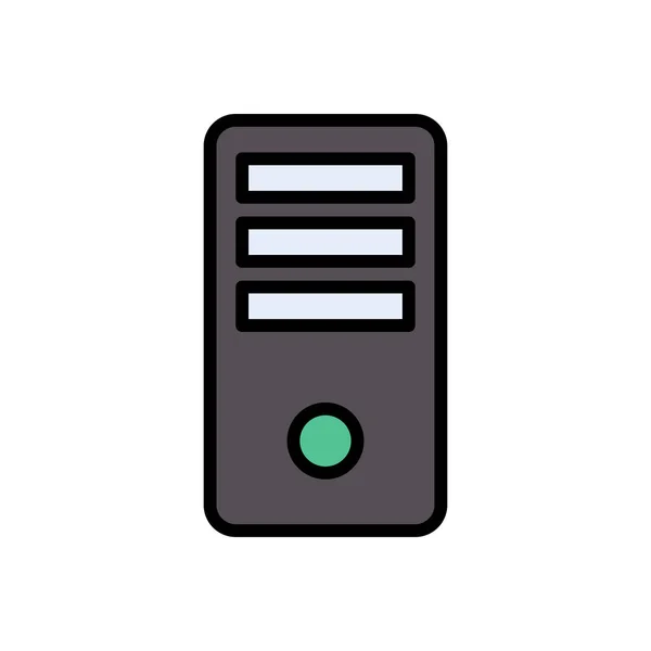 Icono Línea Color Vector — Archivo Imágenes Vectoriales