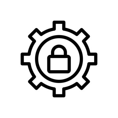 vektör ince çizgi simgesi ayarlanıyor