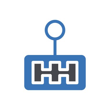 kaydırma vektörü renk simgesi