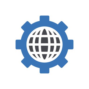 tarayıcı vektör renk simgesi