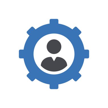 kullanıcı vektörü renk simgesi