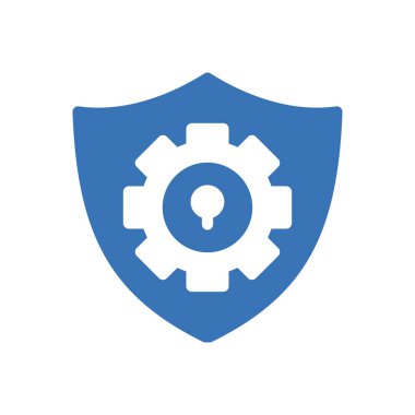 vektör kabartma renk simgesini kilitle