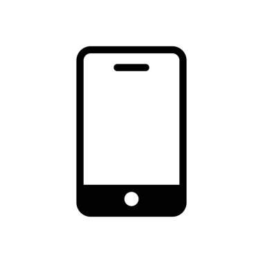 telefon vektörü simgesi düz simgesi