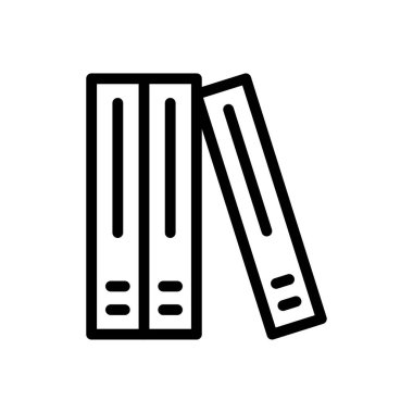 belge vektörü ince çizgi simgesi 