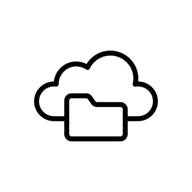 dizin vektörü ince çizgi simgesi 