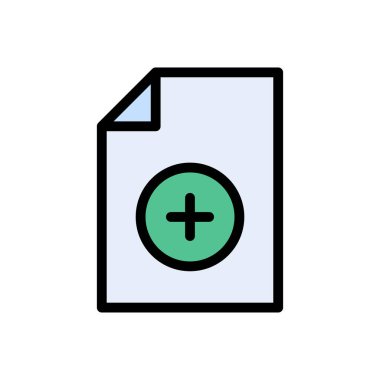 yeni vektör renk çizgisi simgesi