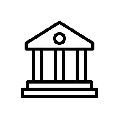 finans vektörü ince çizgi simgesi 