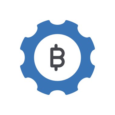 Şifreleme vektör renk simgesi