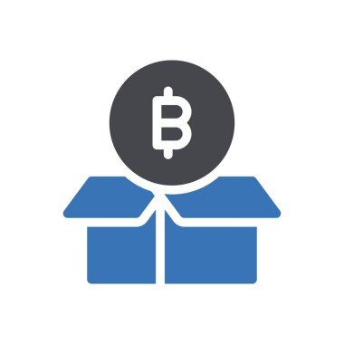 Şifreleme vektör renk simgesi 