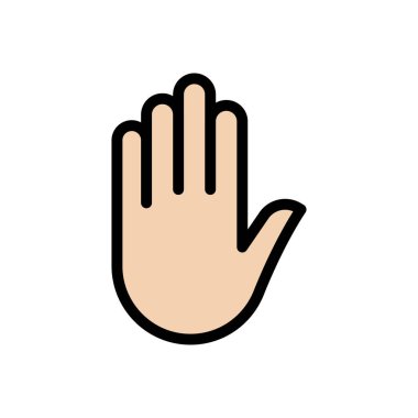 el vektör çizgisi renk simgesi