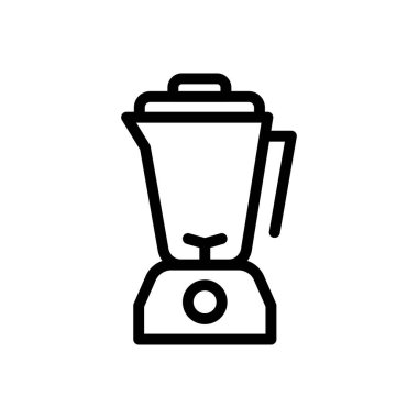 sürahi vektör ince çizgi simgesi 