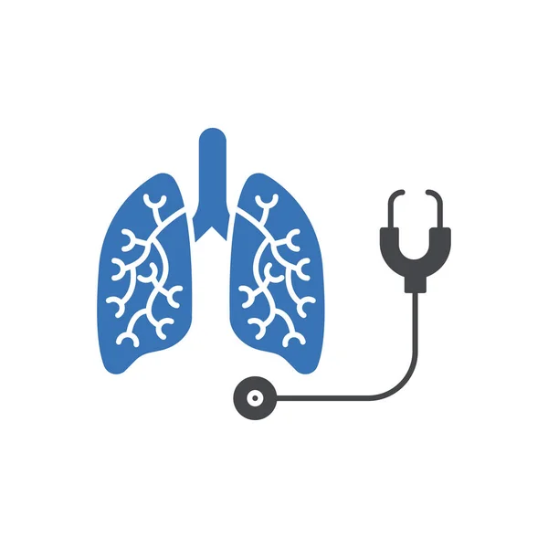 Ícone Cor Glifo Vetorial Checkup —  Vetores de Stock