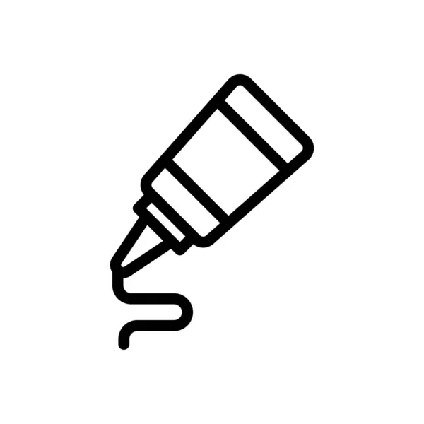 Sauce Vector Thin Line Icon — Stock Vector