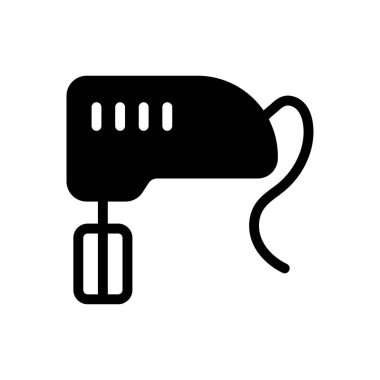 Karıştırıcı vektör düz simge 