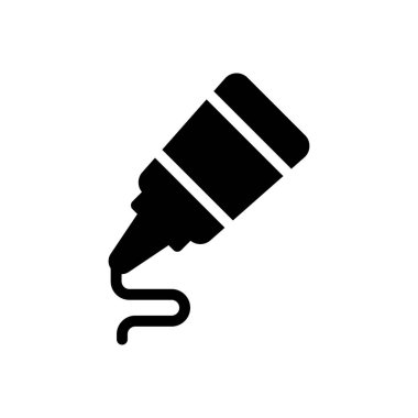 Sos vektörü düz simge 