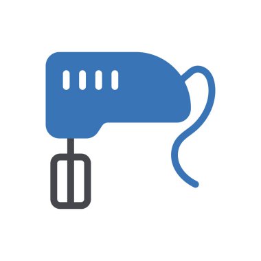 Karıştırıcı vektör renk simgesi 