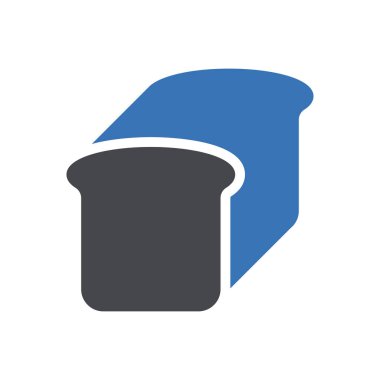 Kahvaltı vektörü renk simgesi 