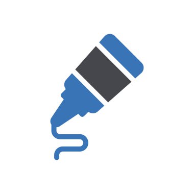 sos vektör renk simgesi 