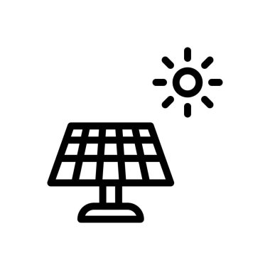 panel vektörü ince çizgi simgesi 