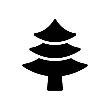 Doğa vektörü düz simge 