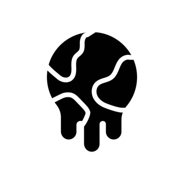 toprak vektör düz simge 