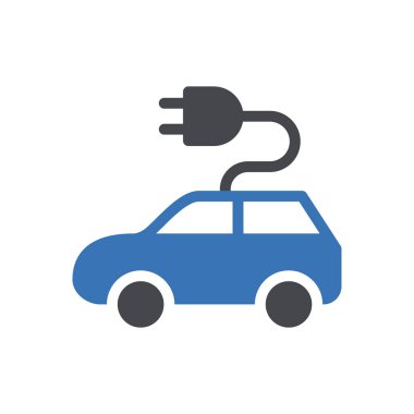 araba vektör renk simgesi 