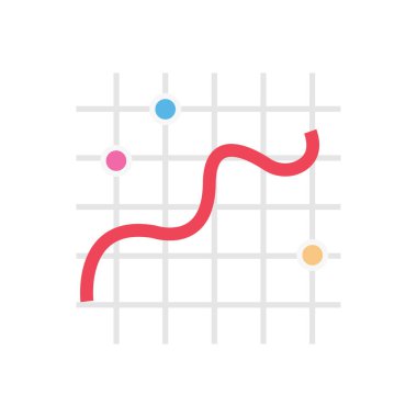 turta vektörü düz renk simgesi