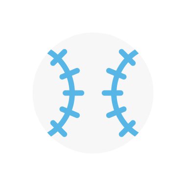 spor vektörü düz renk simgesi