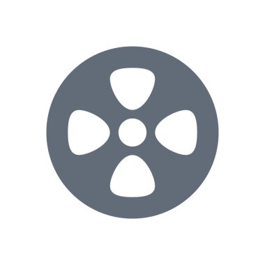 tabak vektörü düz renk simgesi