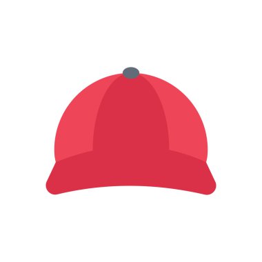 hat vektörü düz renk simgesi