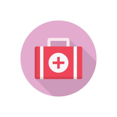 kit circle gölge düz simgesi