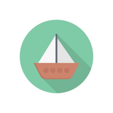 spor çemberi gölge düz simgesi