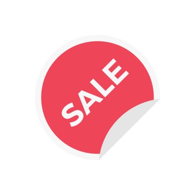 etiket vektörü düz renk simgesi