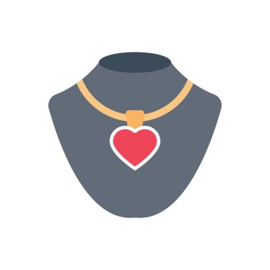 madalyon vektörü düz renk simgesi