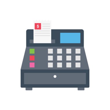 gaga vektörü düz renk simgesi