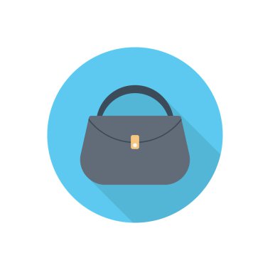 cüzdan dairesi gölge düz simgesi