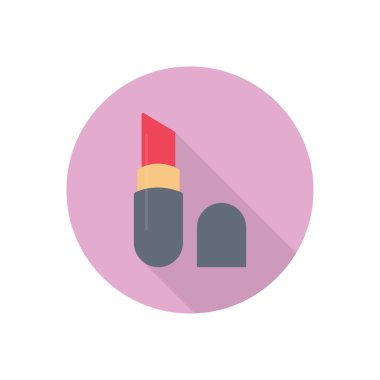 makyaj dairesi gölge düz simgesi