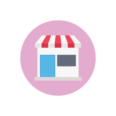 vektör dairesi düz simgesini kaydet