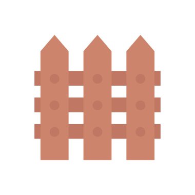 sınır vektörü düz renk simgesi