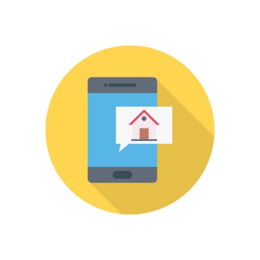 uygulama çemberi gölge düz simgesi