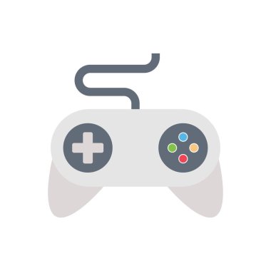 konsol vektör düz renk simgesi