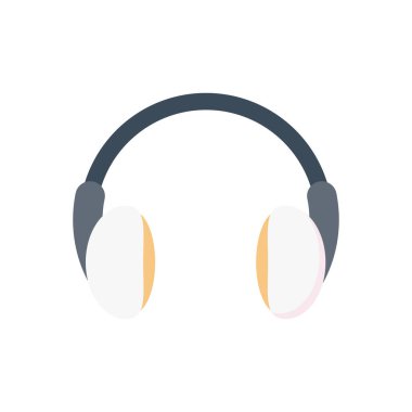 ses vektörü düz renk simgesi