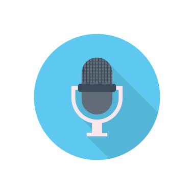 kayıt çemberi düz gölge simgesi