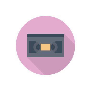 bant çemberi düz simgesi