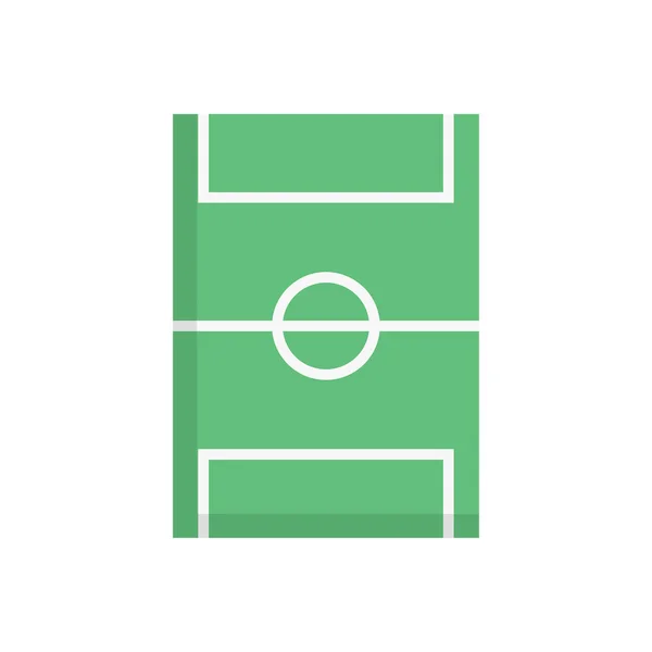 Icône Couleur Plate Vecteur Football — Image vectorielle